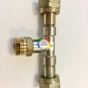 Adaptor T conectare centralina GPL 3/8 (CH25)