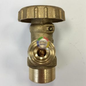 Robinet centralina GPL filet CH25 (F) vertical si CH25 (M) catre recipient