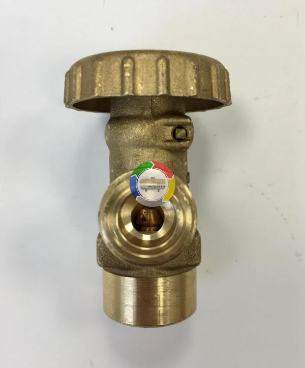 Robinet centralina GPL filet CH25 (F) vertical si CH25 (M) catre recipient