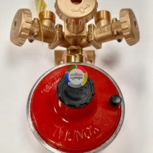 Minicentralina cu regulator GPL 10 kg/h pentru 3 butelii GPL