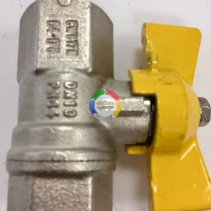 Robinet GPL sfera filet 1/2 fluture folosit in instalatii cu gaz GPL