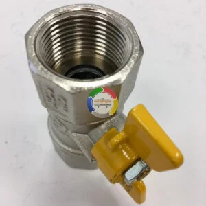 Robinet GPL sfera filet 3/4 fluture folosit in instalatii cu gaz GPL