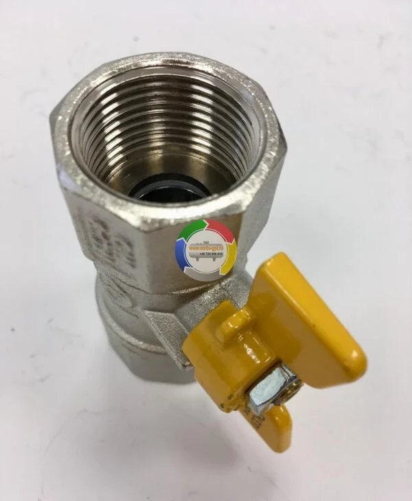 Robinet GPL sfera filet 3/4 fluture folosit in instalatii cu gaz GPL