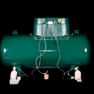 Rezervor GPL/Bazin GPL subteran (Epoxy) 1750 litri echipat complet