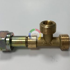 TEU conectare butelii GPL ce permite conectarea a doua butelii la un regulator (in loc de centralina)