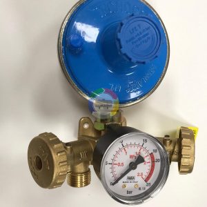 Minicentralina cu regulator GPL 7 kg cu manometru Tecnogas