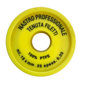 Bandă teflon  gaz GPL 2' 25mmX12m X0.2mm