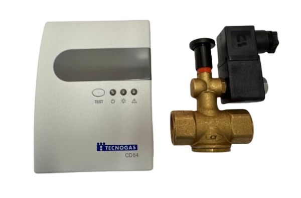 Kit Detector GPL cu electrovalvă 3/4″ Tecnogas CD64