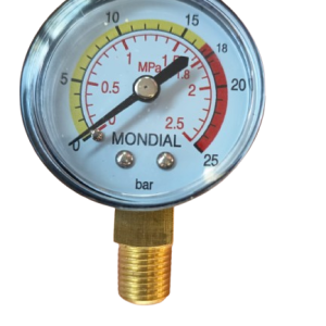 Manometru Radial 1/4 pentru centralina 0-25 bar
