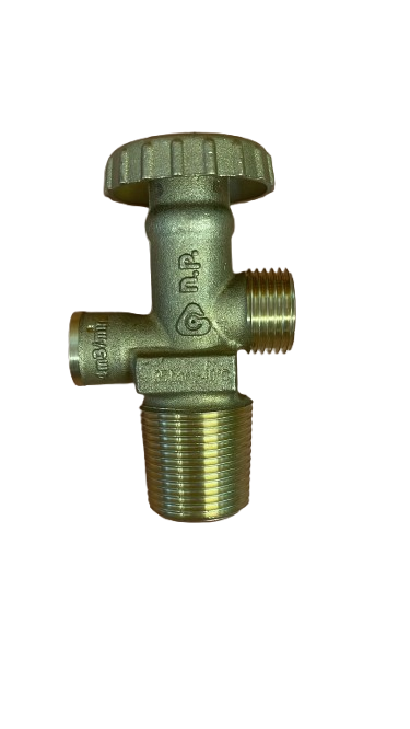 Robinet GPL cu supapa 28.6 mm vertical - 21.8mm orizontal